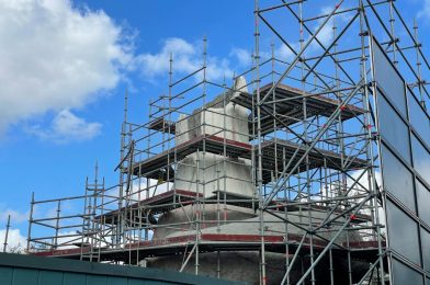 PHOTOS: Shrek’s Swamp Gets a Layer of Primer & a Potential New Playground Area Takes Shape in DreamWorks Land at Universal Studios Florida