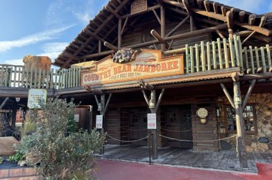 PHOTOS: Sign Teasing New Country Bear Musical Jamboree Installed