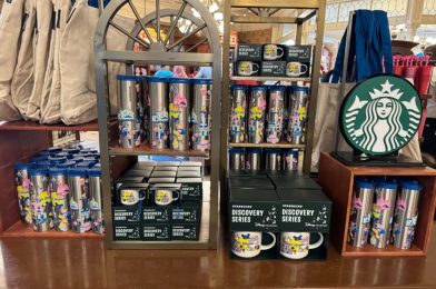 New Magic Kingdom, EPCOT, and Animal Kingdom ‘Discovery Series’ Starbucks Espresso Mug Ornaments