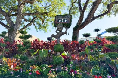 VIDEO: New Groot Topiary Plays ‘Guardians of the Galaxy’ Music at EPCOT