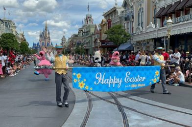 PHOTOS, VIDEO: Easter Pre-Parade Returns to Magic Kingdom for 2024 Holiday Weekend