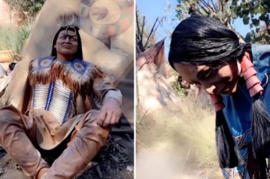 Guest Sneaks Into Native American Village at Disneyland