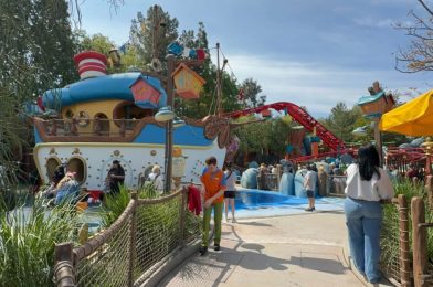 PHOTOS, VIDEO: Donald’s Duck Pond Splash Pad Finally Opens at Mickey’s Toontown in Disneyland