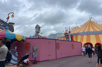 Lorax House and Truffula Trees Under Refurbishment at Universal Islands of Adventure