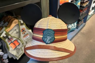 New Disney’s Animal Kingdom Safari Mickey Ear Hat Available