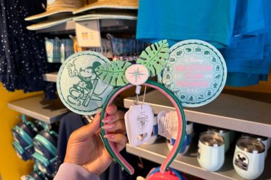 New Tropical Loungefly DVC Member Ear Headband and Straw Hat Arrive at Walt Disney World