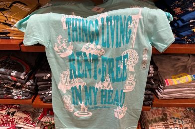 New Disney Parks Icons T-Shirt Features Tiana’s Bayou Adventure Water Tower