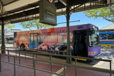 New ‘Ratatouille’ Bus Debuts at Walt Disney World