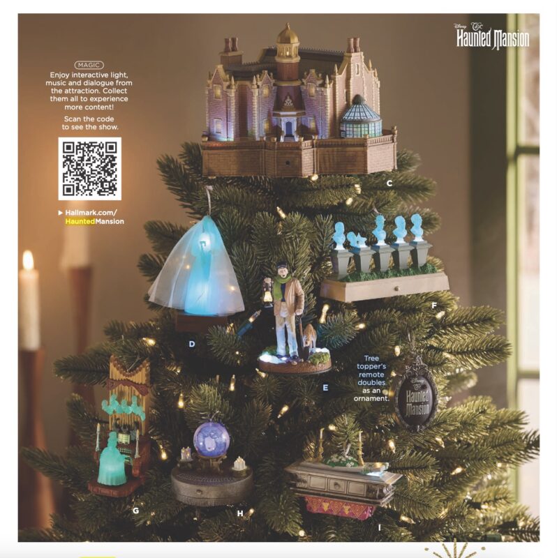 First Look at 2024 Haunted Mansion Hallmark Ornaments Disney by Mark