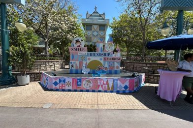 “it’s a small world” 60th Anniversary Photo Op Now Available at Disneyland
