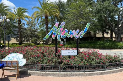 Mother’s Day Photo Op and Flower Seed Postcards Available at Disney Springs