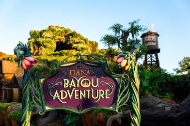 BREAKING: Tiana’s Bayou Adventure Attraction Sign Revealed, Construction Walls Down at Magic Kingdom