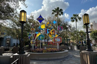 VIDEO: Pixar Fest Sculpture at Disney California Adventure Interacts With MagicBand+