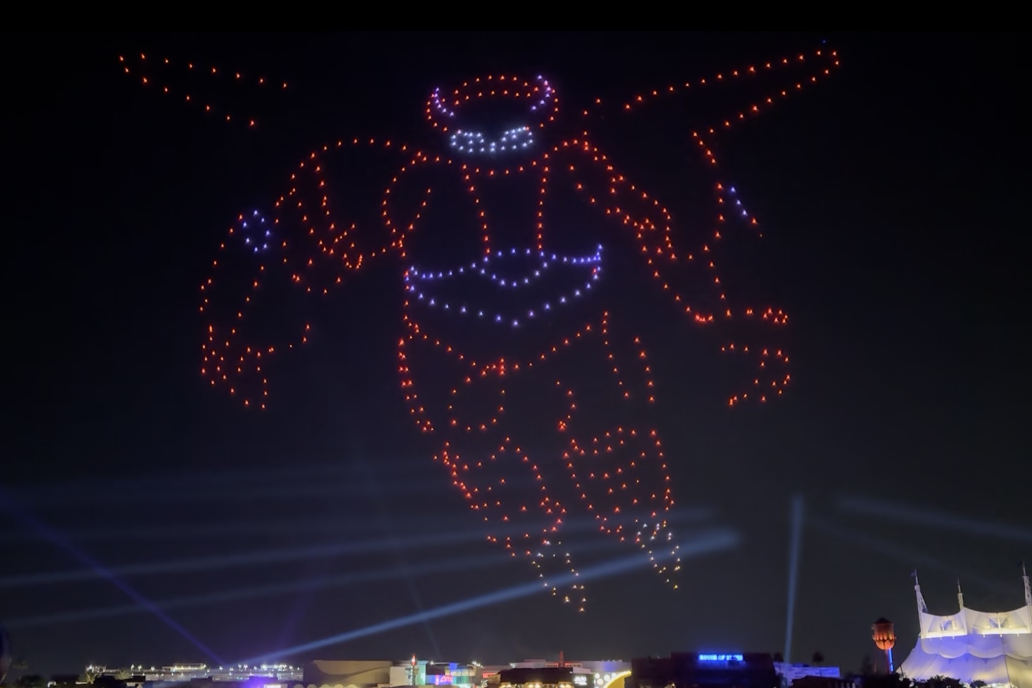 ‘Disney Dreams That Soar’ Drone Show Plusses Saratoga Springs Visit