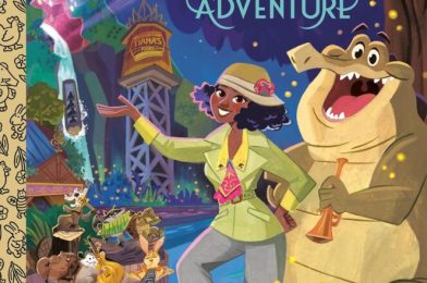 ‘Tiana’s Bayou Adventure’ Little Golden Book Cover Revealed, Now Available for Preorder