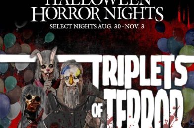 BREAKING: Triplets of Terror Haunted House Announced for Halloween Horror Nights 33