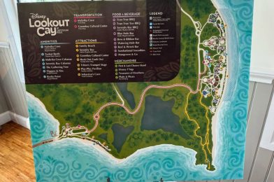 BREAKING: Full Map Revealed of Disney Lookout Cay at Lighthouse Point