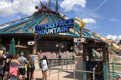 PHOTOS: First Physical Signs of Project to Remove Star Wars Hyperspace Mountain at Disneyland Paris Now Visible, Original Space Mountain May Return