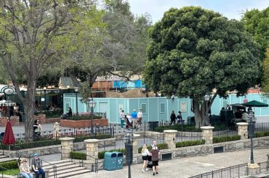 Haunted Mansion Grounds Expansion Construction Continues