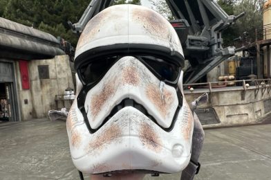 New Salvaged Stormtrooper Helmet Bucket Available at Disneyland for Star Wars Day