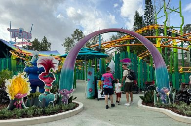 PHOTOS, VIDEO: Trolls Trollercoaster at DreamWorks Land Full Ride Through