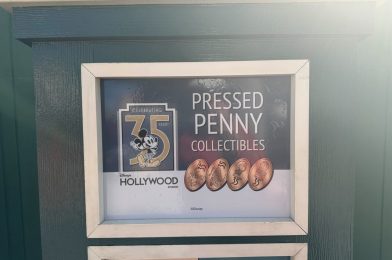 Disney’s Hollywood Studios 35th Anniversary Pressed Pennies Now Available