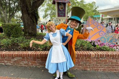 PHOTOS: Alice and The Mad Hatter Meeting Guests at Magic Kingdom