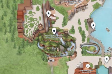 Detailed Tiana’s Bayou Adventure Art Added to Online Walt Disney World Map