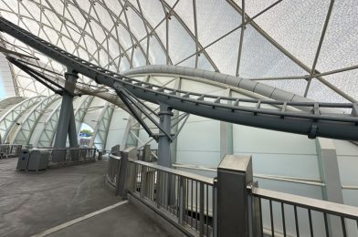 PHOTOS: TRON Lightcycle Run at Magic Kingdom Finally Cleaned