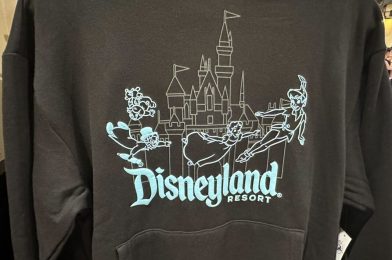 New Peter Pan Hoodie Flies Into Disneyland