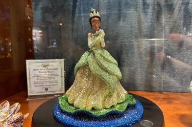 $36,000 Tiana Figure and Cinderella’s Slipper for Sale at Magic Kingdom