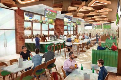 Disneyland Paris Shares Concept Art & Details of Renovated Sports Bar