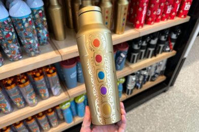 New Thanos Infinity Gauntlet Corkcicle Bottle at Walt Disney World