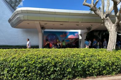 New EPCOT Mural Installed at Park Entrance