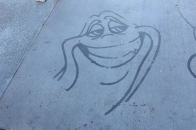 New ‘Princess and the Frog’ Water Drawings by Disney Custodians Celebrate Tiana’s Bayou Adventure Opening