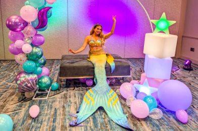 Hold Up, This Hotel Near Disney World Has a MERMAID POOL PARTY?!