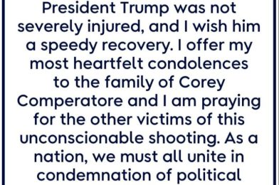 Disney CEO Bob Iger Shares Statement in Wake of Shooting at Rally for Former President Trump