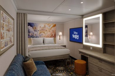 FIRST LOOK at Inside, Oceanview, and Verandah Staterooms on the Disney Destiny