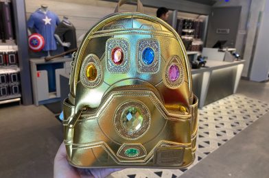 New Marvel Infinity Gauntlet Loungefly Mini Backpack at Disneyland Resort