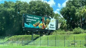 New Tiana’s Bayou Adventure Billboard Debuts Near Walt Disney World ...