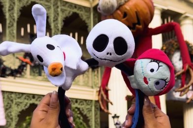 New ‘Nightmare Before Christmas’ Custom Character Plush Headbands Coming to Disneyland Resort