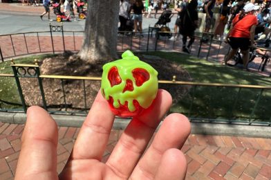 New Disneyland Poison Apple Glow Cube Has One of the Most Overly-Complicated Names