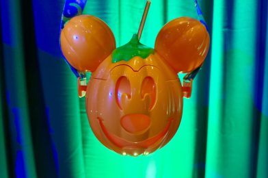 NEW Mickey Jack-o-Lantern Sipper Debuts at Disneyland