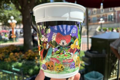 2024 Halloween Popcorn Bucket and Travel Tumbler Arrive at Disneyland Resort