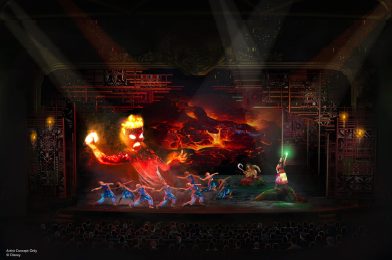 New Concept Art Revealed for ‘Tale of Moana’ Stage Show on Disney Treasure, Features 15-Foot-Tall Te Ka Puppet