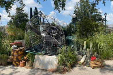 Swamp Of The Undead Airboat Uncovered Ahead of Halloween Horror Nights 33