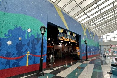 New Red Carpet Mural at Disney’s All-Star Movie Resort