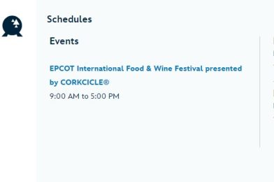 EPCOT Closing Early on October 22