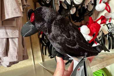 Haunted Mansion Raven Shoulder Plush Now Available at Disney World