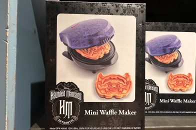 Haunted Mansion Gargoyle Waffle Maker Now Available at Walt Disney World